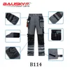 Pantalon de travail Bauskydd en cargo pour hommes, pantalon à outils, pantalon noir, vêtements pour hommes avec genouillères EVA 210715