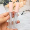 10 / 50PCS DIY Lip Gloss Plastlåda behållare Tomt frostat LipGloss Tube Eyeliner Eyelash Container Mini Lip Gloss Split Bottle T200819