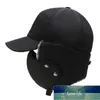 Pelliccia invernale Caldo Cappello antivento Uomo Donna Lei Feng Cap Bomber Faux Fur Ear Flap Cap Nero Ski Trooper Trapper Cold Anti-neve Cap Prezzo di fabbrica design esperto Qualità Ultimo