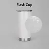 Bicchieri luminosi flash Thermos Bicchiere in acciaio inossidabile Tazza fluorescente Tazza per auto Barretta di ghiaccio 20 once