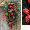 American Christmas tree ornaments wreath wreath pendant 60cm Hotel shopping center layout hanging tree Wedding decoration Gifts 201006