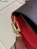 Chic Vaugirard Bag Versatile Messenger-Style Bag Manlig läder axelväska kvinnor original handväska totes handväska med ett handtag FLA300P
