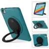 Funda de tableta para iPad 10,2 10,9 11 9,7 pulgadas mini 123 45 samsung T290 T500 T 220 T870 P610 PC + TPU portátil a prueba de golpes cubierta de PC con soporte