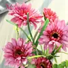1 ensemble Mini Vase en céramique + fleurs en soie ensemble de fleurs artificielles décoration de la maison Mini bonsaï Flores décoratif pour la table à la maison