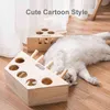 Cat Puzzle Toy Catch Hunt Mouse Game Funny Owner And Pet Interactive Toys Teaser Kitten Goods For Cats 211122