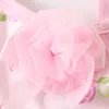 Roze 12m baby meisjes verjaardagsfeestje romper jurk voor peuter zomer katoenen kleding geboren meisje outfit met kopbogen 210529