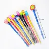 50 Pcslot Wood Gift Pencil With Animals Eraser Head Christmas For Kids Cute Fashion Party Favors School Supplies Y200709