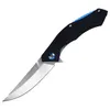 Шигов голубой луны изгиб карманный складной нож сатин D2 Blade G10 ручка тактическая спасение охотничьего рыболовства edc выживание инструментов ножи
