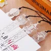 4 Styles Classical Metal Ruler Bookmark Creative Student Gifts Antique Gift Retro Stationery Steel Fashion RulerBookmark WLL188