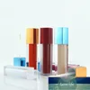 20st 5ml Clear Empty Lip Gloss Tube DIY Square Portable Flytande läppstift flaska Kosmetisk behållare skalpaket