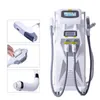 Nyaste ND YAG Laser Hair Removal Machine OPT IPL ELIGHT TATTOO Removal Black Face Cols Peeling Double Screen