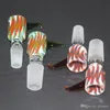 New Arrived Colorful Glass Bowl Pieces For Oil Rigs Bongs Hookahs Female Male 14mm 18mm With Honeycomb Screen Round