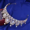 Tiaras de Cristal de Coroa de Casamento para Mulheres Bridal Diadem Acessórios de Cabelo Headbieces Headpieces Head Jewelry