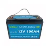 Factory Outlet Aangepaste 12V 100AH ​​200AH 300AH LIFEPO4 Batterijpak Lithium Iron Fosfaatbatterijen voor Home Solar Energy Storage System RV