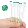 Whole Crystal Eyelash Brushes Transparent Tube packed Lashes Mascara Brush Independent Packaging Eyelashes Extension Tool6361883