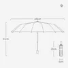 16-rib Draagbare opvouwbare paraplu zilver zonnig voor reizen zonnescherm Super zonnebrandcrème Anti-ultraviolet UPF50 + 210721