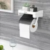 MUSAMBAN porte-papier hygiénique mural porte-serviettes multi-fonction rouleau étagère à mouchoirs WC salle de bain accessoires 210709