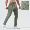 Herren-Trainingsanzug, Sport-Designer-Kleidung, Fitness-Hose, Laufen, atmungsaktiv, schnell trocknend, Stretch, solide Jogginghose, Jogginghose