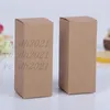 10 Maat Zwart Wit Kraft Paper Kartonnen Doos Lipstick Cosmetische parfumfles Kraft Paper Doos Essentiële olieverpakkingsdoos LZ14164550937