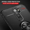 Car Magnetic Ring Holder Phone Cases For Xiaomi Redmi Note 10 9 Pro 10S 9S 10T 9T Soft TPU Back Cover Finger Stand Bracket