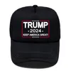 Trump Baseball Caps 2024 Listy wyborcze prezydenckie Drukowane Lato Sun Hat Regulowane Czapki USA Hip Hop Cap Head Wear LT12