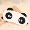 Blankets Plush Eyeshade Portable Sleeping Cover Cute Design Face Eye Soft Mask Blindfold Shade Blanket