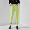 Toyouth Zomer Nieuwe Collectie Mode Kleur Jeans Rechte Broek Koreaanse Student Harun Pants Q0802