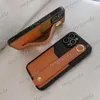 حامل بطاقة أزياء بطاقة معصمه للهاتف لـ iPhone 14 14pro 14plus 13 13pro 12 12pro 11 11 Pro Max XS XS XSMax Print Leather Case Case Luxury