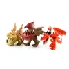 12pcs/set 4-6cm Dragon PVC Cute Figure Toys Model Dolls Christmas Gift C0220