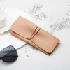 Storage Bags Leather Sunglasses Bag Multi-color PVC Glasses Soft Holder Portable Eyeglasses Case Cover For Outdoor Travel