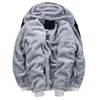Men's Hoodies Tracksuit Winter Fleece Camouflage Suit Warm Velvet Sweatshirt Brand Clothing Men Set JacketPants 2PCS Blue 201210