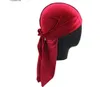 Unisex 12 kleuren fluwelen tulband hoed piraat caps pruiken durag biker hoofddeksels hoofdband piraat hoed haaraccessoires