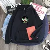 Autumn and winter new candy color Powerpuff Girls Buttercup Hoodie INS supply X0629