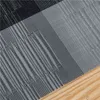 Современный стол бегун для столовой крышки ПВХ водонепроницаемый нескользящий серый черный кухонный аксессуары ткань 30x180cm 211117