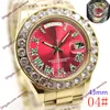 20 색 고품질 시계 43mm 자동 기계식 montre de luxe 시계 2813 스테인레스 스틸 다이아몬드 시계 방수 남성 시계