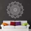 Creative Design Mandala Wall Sticker Vinyle Art Home Decor Salon Chambre Tête de lit Décoration Stickers Amovible Mural 4089 210308