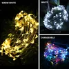 LED Solar Light Outdoor Vattentät Fairy Garland String Lights Christmas Party Garden Solar Lamp Dekoration 7/12 / 22/32 / 42m