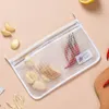 Organizzatori di sublimazione 1 / 2pcs frigo frigorifero stoccaggio sacchetto della maglia condimento portatile condimento cibo snacks sacchetti netti borse a doppio vano bagagli accessori da cucina