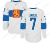 Cekob World Cup of Hockey Finland Team Jersey Lehtera Koivu Lindell Maatta Barkov Jokipakka Teravainen Custom Men Women Young Hoceky Jerseys