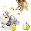 Pet Windmill Teasing interaktiv leksak katt leksak skivspelare rolig katt pussel träning med catnip fjäder husdjur levererar daj221
