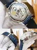 Mens horloges Portugal Series Automatische machinebeweging Independent Small Second Hand True Kinetic Energy Indicatie Mineral Cryst254m Mineral Cryst254M