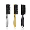 Poignée en plastique coiffure nettoyage souple brosse coiffure cou fourreau brisé supprimer peigne coiffure outils gratuit DHL