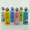 Lovely Animal 500ml Large Capacity Sports Water Bottles Outdoor Portable Cycling Camping Aluminum Alloy Kids Water Cups Bottles XDH1106 T03