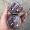 Natural raro russo russo quartzo esfera de cristal esfera orb decoração 60-90mm cura collectible rico roxo gemstone bola ~ pedra de transformação, sabedoria, harmonia chakra