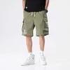 Sommar last shorts män multi-fickor hip hop streetwear baggy jogger manlig avslappnad strand plus storlek 8xl 210629