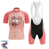 Summer Caskyte Woman Cycling Jersey Zestaw MTB Road Rowerów Odzież Oddychająca Rower Mountain Szybki suchy Zestaw jazdy na rowerze DX157