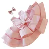 Bloem vintage borduurwerk baby meisjes jurk opening ceremonie kleding tutu party elegante slijtage meisjes prinses jurk kinderen vestidos q0716