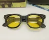 고품질 유로 - AM 빈티지 유니섹스 Vald 편광 선글라스 UV400 48-22-145 HD Blue Nightvison Yellow Goggles Pure-Plank 풀 세트 케이스