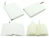 Сублимационные пустые журнал Оптовая простые белые блокноты для теплопередачей тетради A5 A6 размер можно смешивать