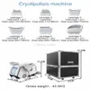 Schlankheitsmaschine Vollvakuumkühlung Kryolipolyse-Maschinentechnologie Körperschlankheits-2-Griffe arbeiten gleichzeitig